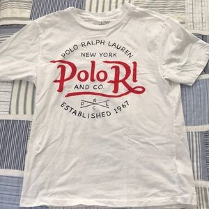 Polo white shirt